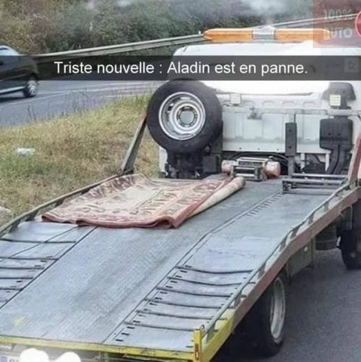 Blague   Aladin se fait depanner