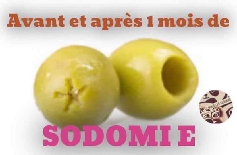 Blague   avant et après 1 mois de sodomie