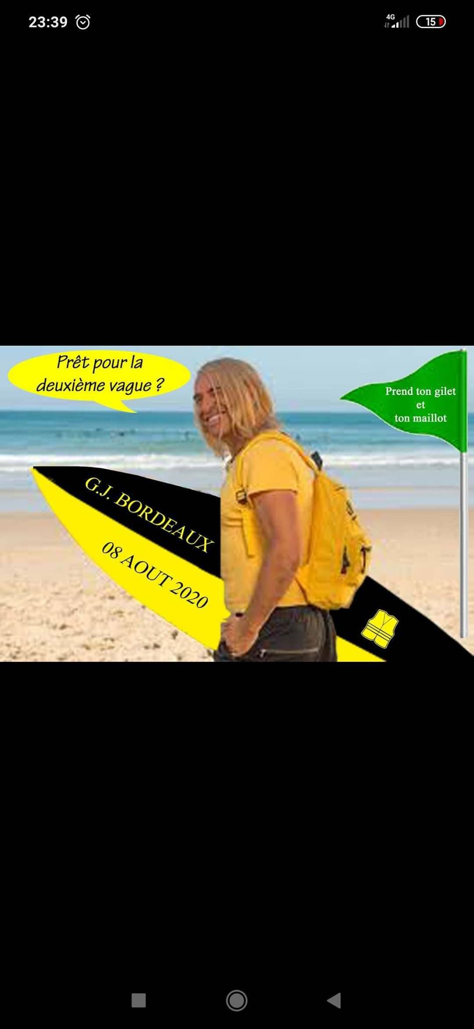 Blague   brice de nice attent la 2 ème vague