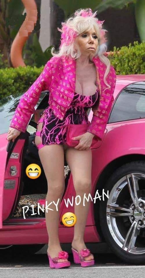 Blague   brigitte macron habillé en rose