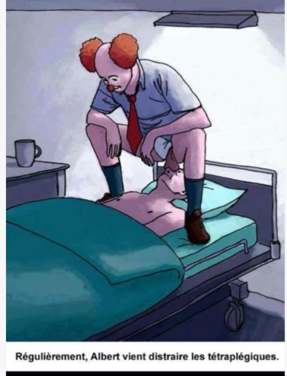 Blague   Clown à l'hopital