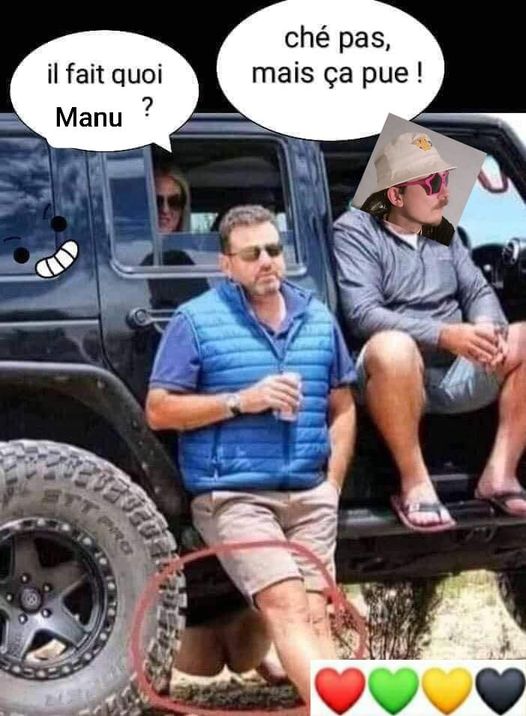 Blague   il fait quoi manu   ché pas mais ça pue