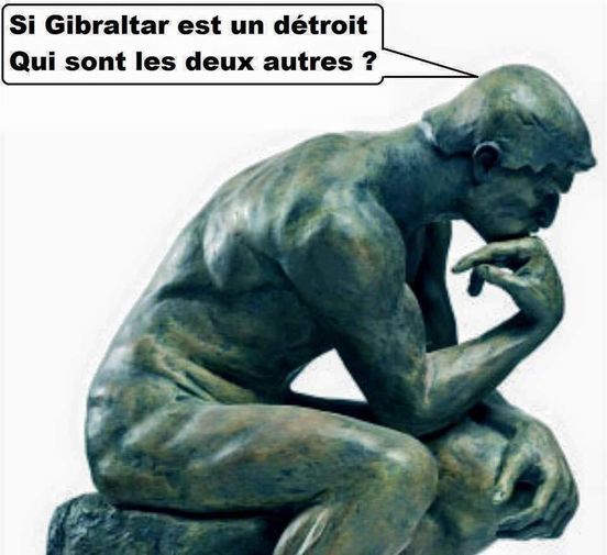 Blague   jeux d emot   si gibraltar est un détroit = 1 des 3 qui sont les 2 autres