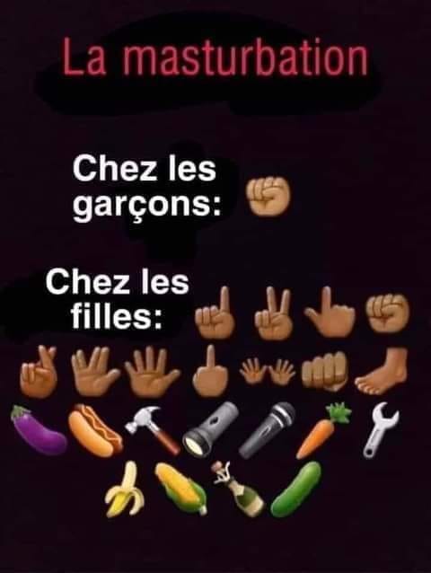 Blague   la masturbation chez les garçons et chez les filles