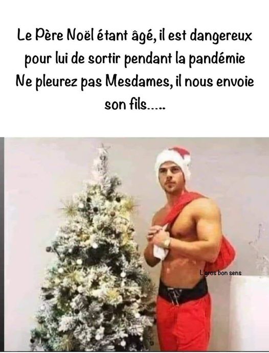 Blague   le père noel envoie son fils