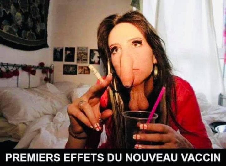 Blague   nouveau effet dunouveau vaccin
