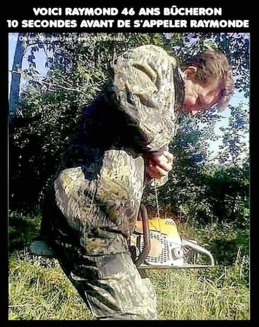 Blague   raymond 10 seconde avant de sappelé raymonde