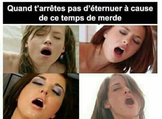 Blague   jeux d'image   quand tu n'arretes pasd'éternuer à cause de ce temps de merde