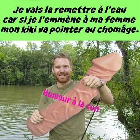 Humour   sexe   peche a  la bite