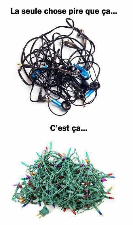 Caricature   démellé les fils