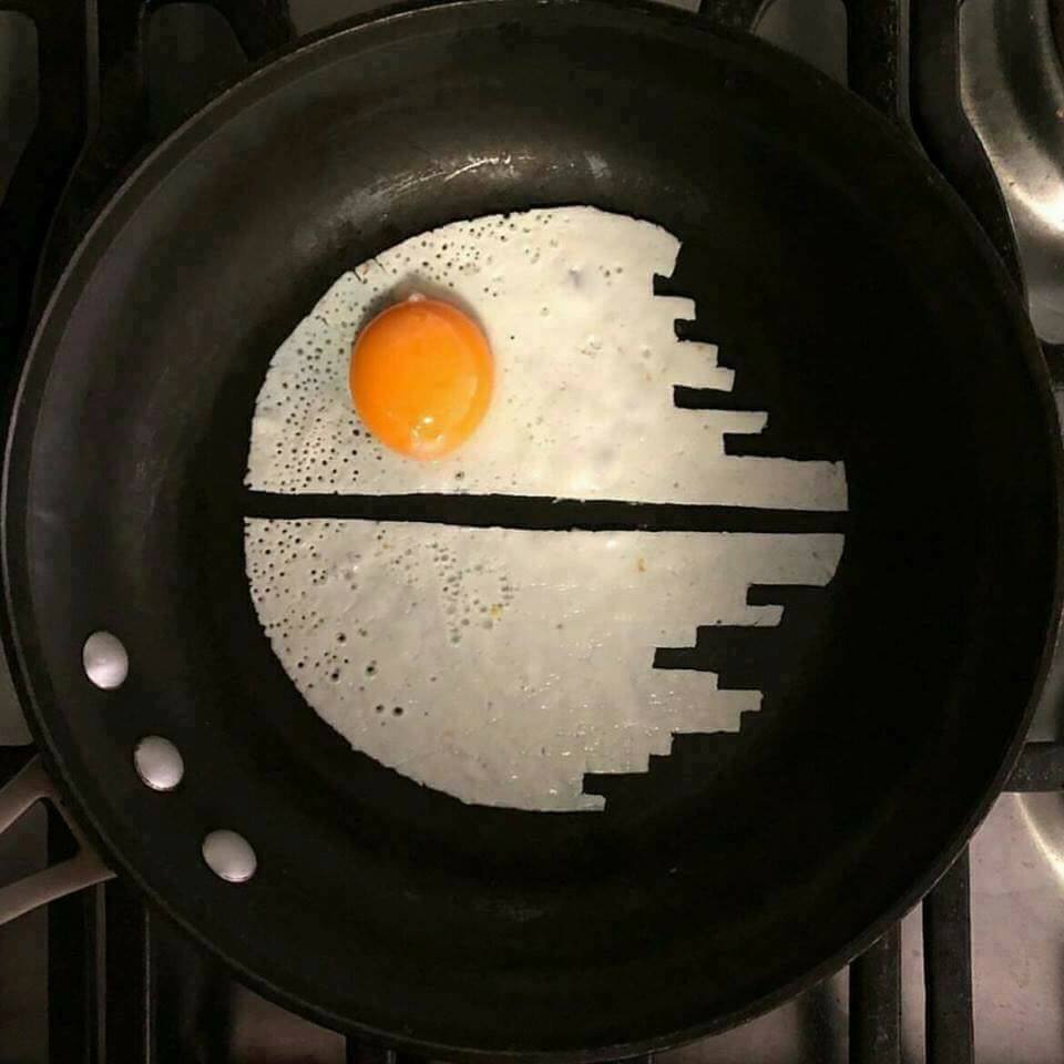 Caricature   l'étoile de la mort