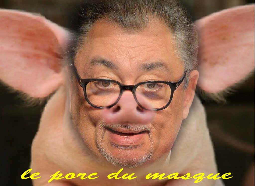 Caricature   le port du masque