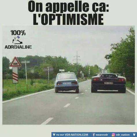 Caricature   on apelle ça l'optimiste