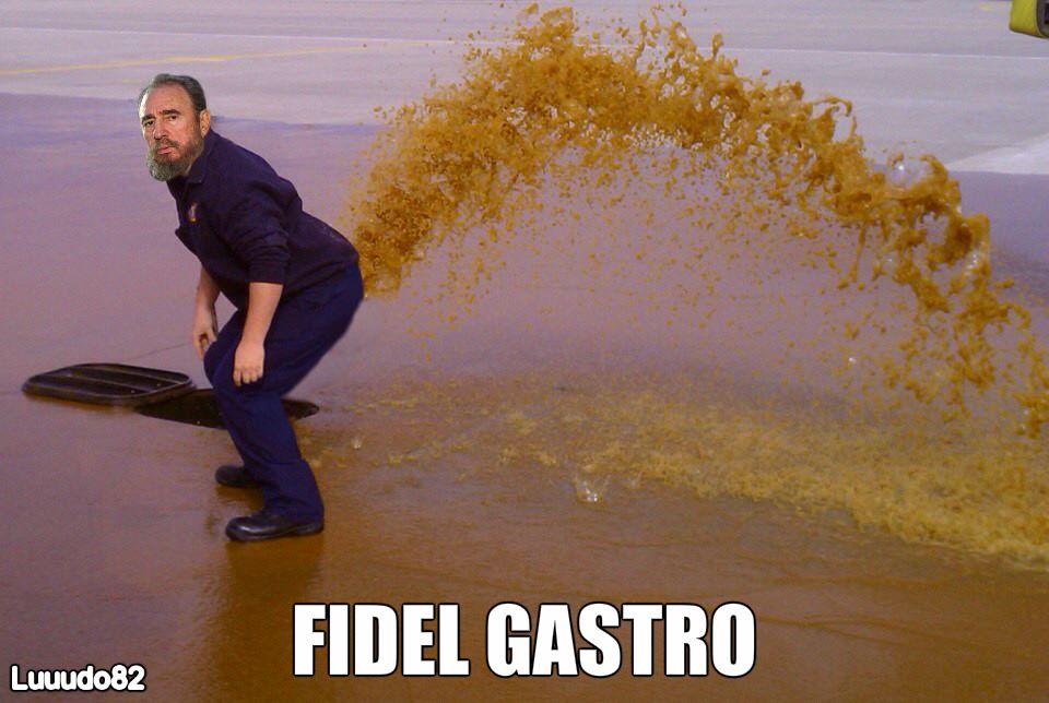 Caricature   politique   fidel Gastro