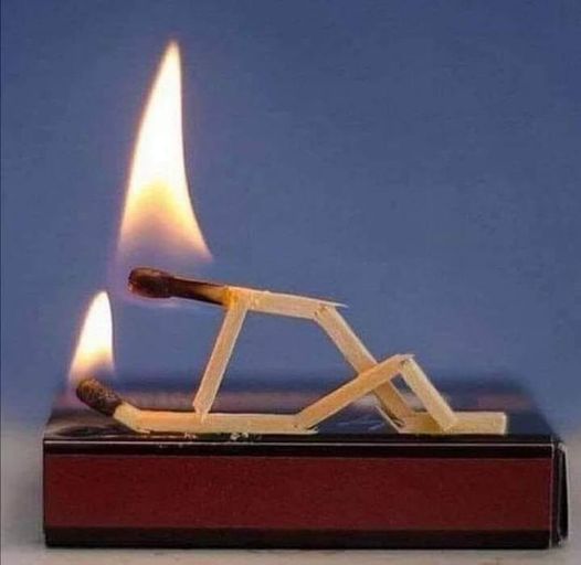 Caricature   sexe   couple   2 allumette qui s'enflamme et font l'amour