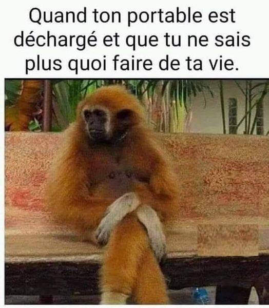 Caricature   téléphone   quand ton portable est déchargé et que tu ne sais plus quoi faire de ta vie