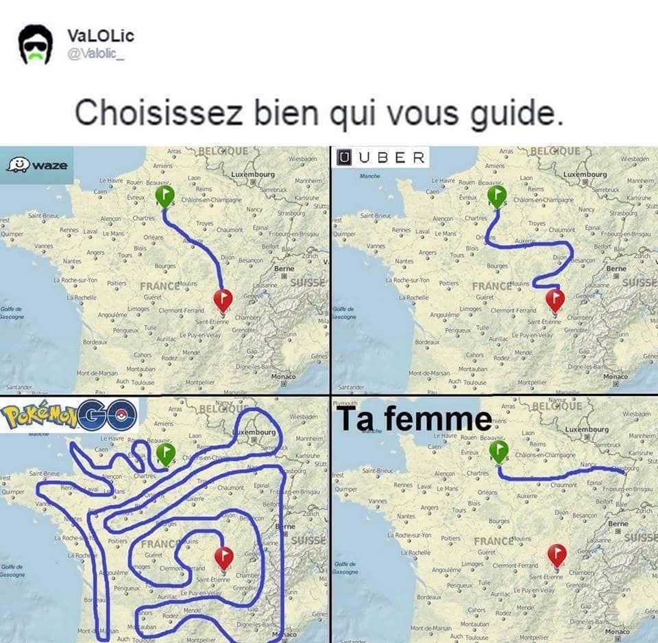 Caricature   voiture   trajet uber trajet pokemon trajet ta femme