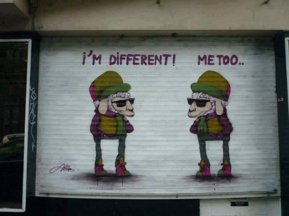 I 'm different metoo