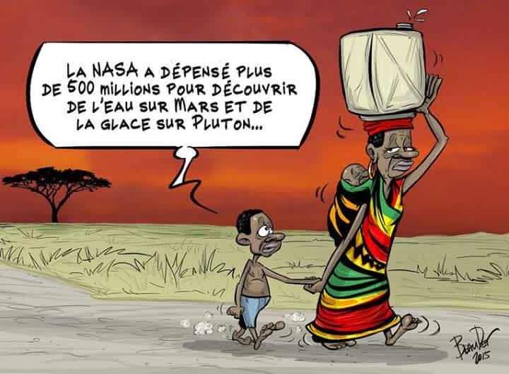 La NASA A Dépenser Plus De 500 Millions Pour Découvrir De L'Eau Sur Mars Et En Afrique C'Est Pour Quand