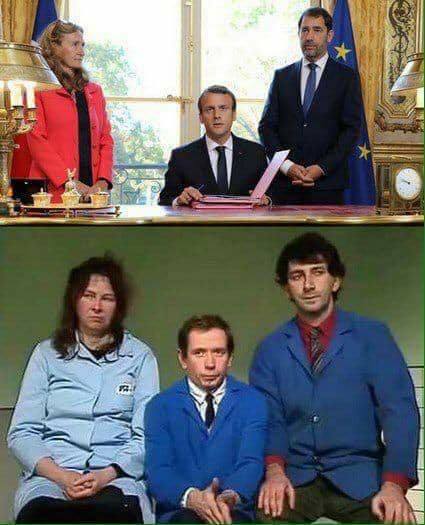 Macron   caricature   lesdeschiens