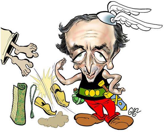 Peronalité   caricature   en astérix