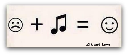 Personne Triste + De La Musique  = Sourir