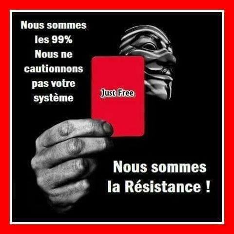 Anonymous   nous sommes la résistance