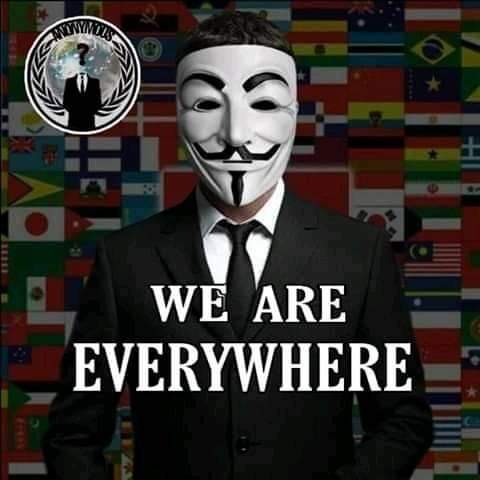 Anonymous   we are everywhere
