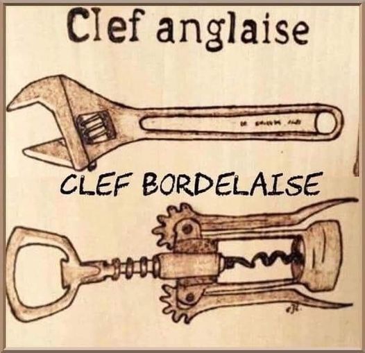 Blague   alcool   clef anglaise clef bordelaise