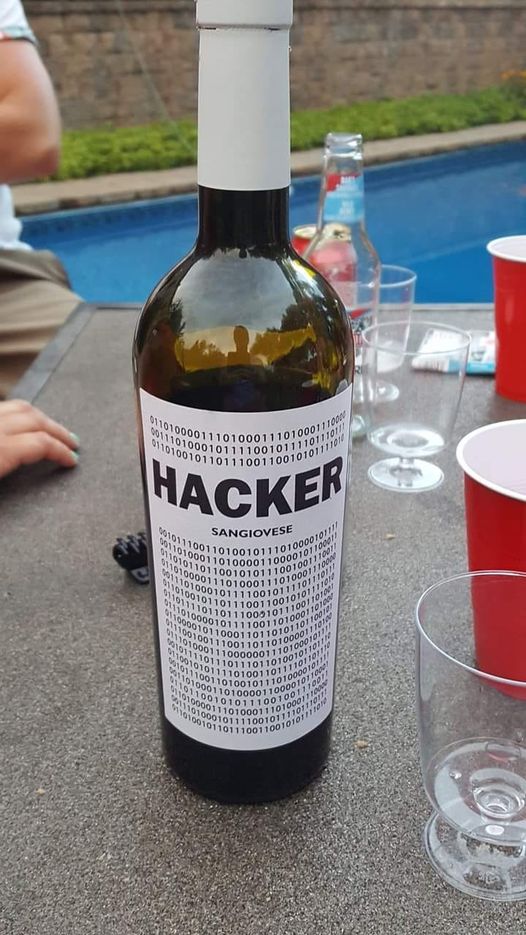 Blague   alcool   hacker